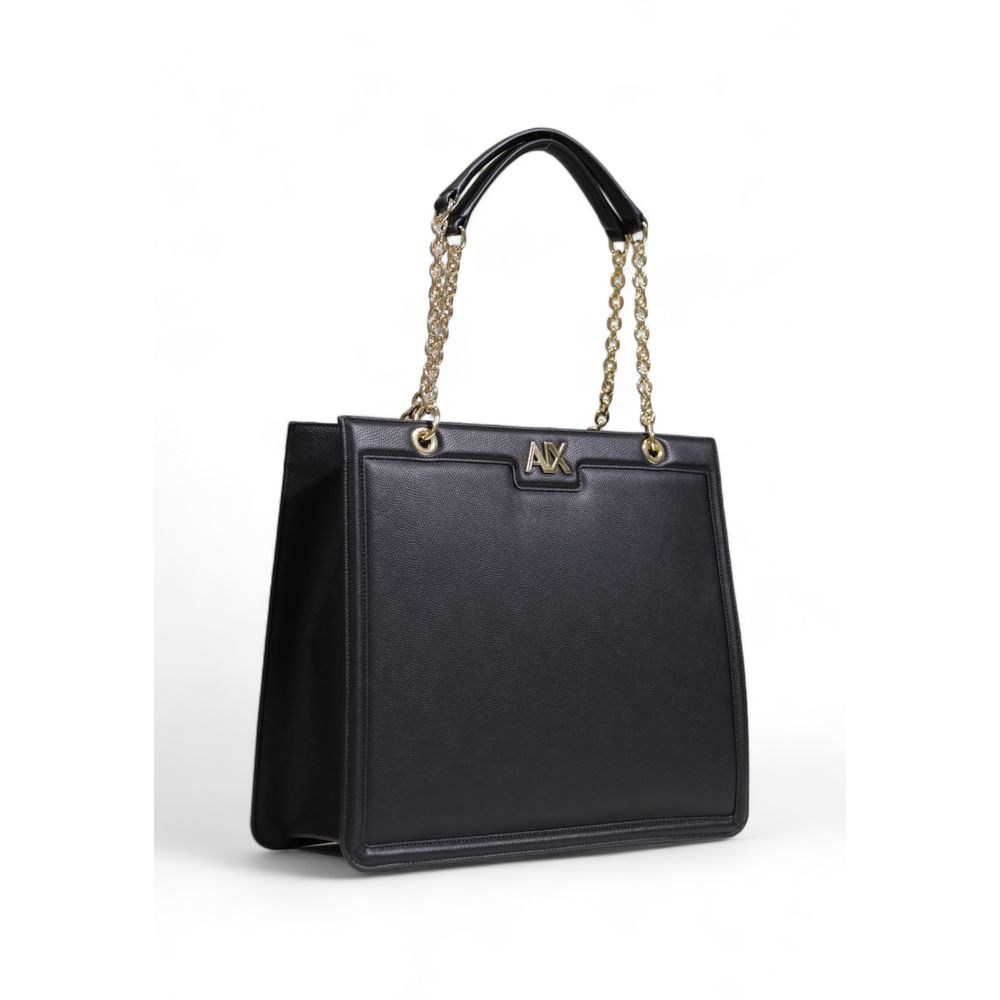 Armani Exchange Siyah Polyester Çanta